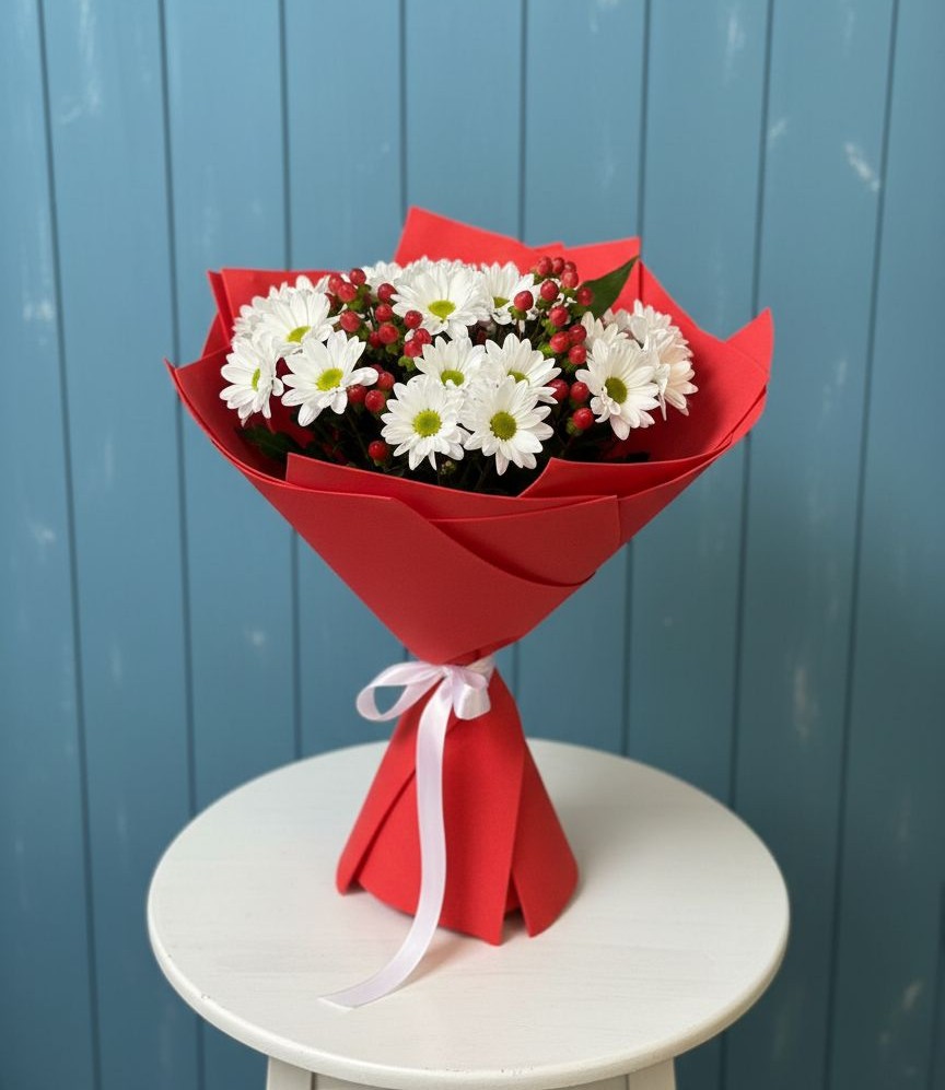 Букет цветов из: Хризантемы во Фрязино