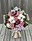 Букет цветов из: Альстромерии, Гвоздики, Розы и Хризантемы во Фрязино