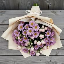 Букет цветов из:  Розы и Хризантемы #REPLACE_PRED# Фрязино