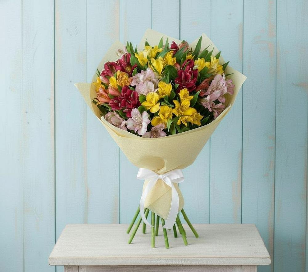 Букет цветов из: Альстромерии во Фрязино