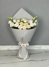 Букет цветов из:  Розы и Лизиантусы #REPLACE_PRED# Фрязино